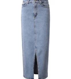 Hound Nederdel - Maxi Denim - Light Blue Used