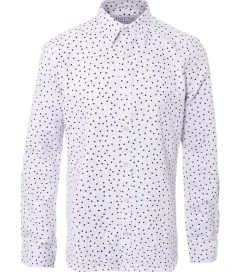 Hound Skjorte - Hvid m. Prikker