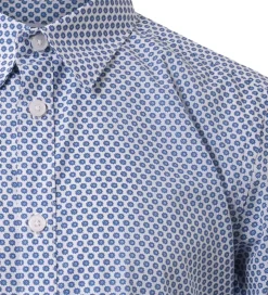 Hound Skjorte - Hvid/Blå m. Sole