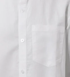 Hound Skjorte - Linen Blend - Hvid