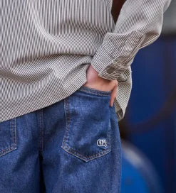 Hound Skjorte - Striped Overshirt - Black/Off White