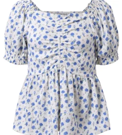 Hound Top - Flower - Light Blue