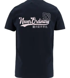 Hound T-shirt - Navy m. Print