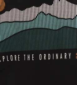 Hound T-shirt - Sort m. Print