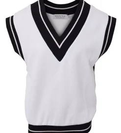 Hound Vest - Strik - Hvid m. Navy