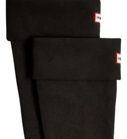 Hunter Fleece Støvlestrømper - Lang - Black