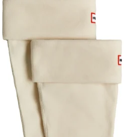 Hunter Fleece Støvlestrømper - Lang - White