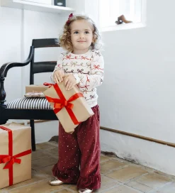 Hust and Claire Bluse - Rib - HCAmma - Sugar m. Sløjfer