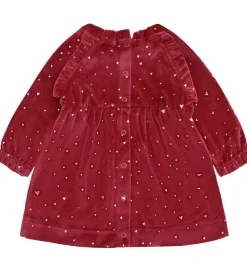 Hust and Claire Kjole - Velour - HCKis - Teaberry m. Guld