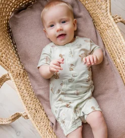 Hust and Claire Natdragt - Bambus - Milu - Green Hint m. Print