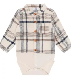 Hust and Claire Skjortebody l/æ - HCBertil - Kit m. Tern