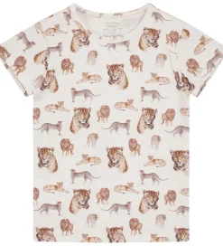 Hust and Claire T-shirt - Austin - Bambus - White Sand