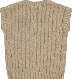 Hust and Claire Vest - HCPrinco - Strik - Biscuit