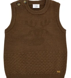 Hust and Claire Vest - Strik - HCPerry Moose - Brown stone