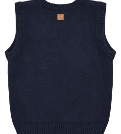 Hust and Claire Vest - Strik - HCPrinco Reindeer - More Navy