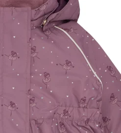 Hust and Claire Vinterjakke - HCObia - Pale Mauve m. Hjerter/Bal