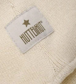 Huttelihut Elefanthue - 2-lags - Uld - Strik - Sand Melange