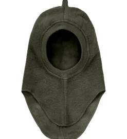 Huttelihut Elefanthue - Uld - 2-lags - Beetle m. Takker