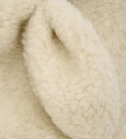 Huttelihut Elefanthue - Uld - Teddy - 2-lags - Cement m. Ører