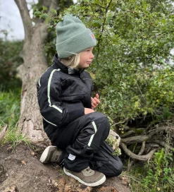 ILDHU Termojakke - Pep - Sort m. Selvlysende Reflekser