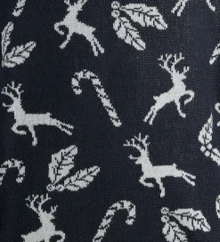 Jack & Jones Bluse - Strik - JjXmas Andrew - Sky Captain