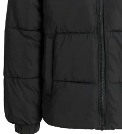 Jack & Jones Dynejakke - JjMaze - Black/WHITE LOGO