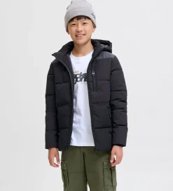 Jack & Jones Dynejakke - JjEowen - Sort/REFLECTIVE