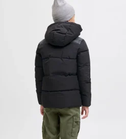 Jack & Jones Dynejakke - JjEowen - Sort/REFLECTIVE