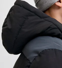 Jack & Jones Dynejakke - JjEowen - Sort/REFLECTIVE