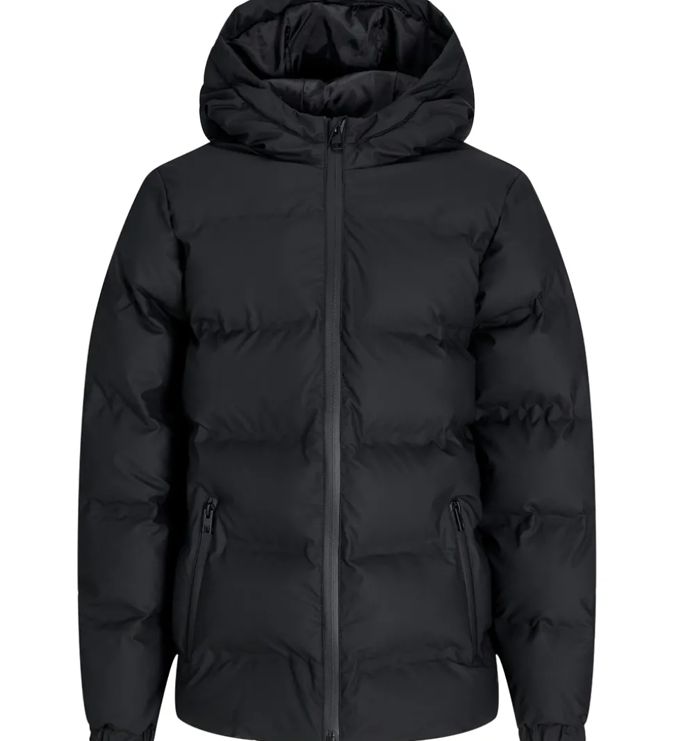 Jack & Jones Dynejakke - PU - JjElements - Sort