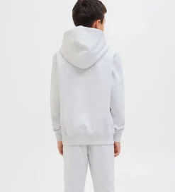 Jack & Jones Hættetrøje - JjEurban - White Melange