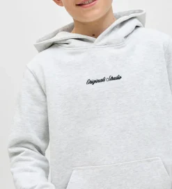 Jack & Jones Hættetrøje - Noos - JorNorrebro - White Melange