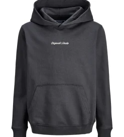 Jack & Jones Hættetrøje - Sweat - JorNorrebro - Asphalt