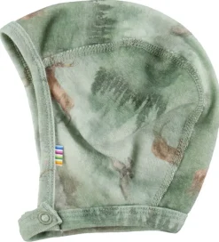 Joha Babyhjelm - Uld - Grøn m. Skov