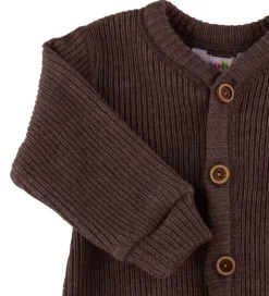 Joha Heldragr - Strik - Uld - Mørkebrun