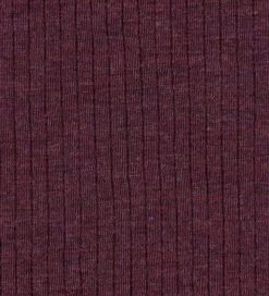 Joha Leggings - Uld - Rib - Blomme