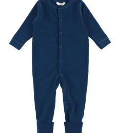 Joha Natdragt - Uld - Rib - Mørk Turkis