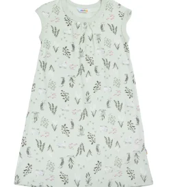 Joha Natkjole - Viskose/Bambus - Mynte m. Svaner