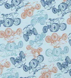 Joha Nattøj - 2-Delt - Viskose/Bambus - Blå m. ATV