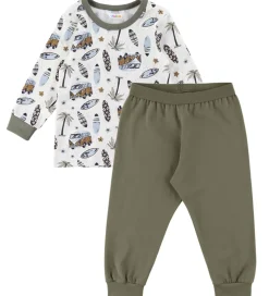 Joha Nattøj - Off White m. Print