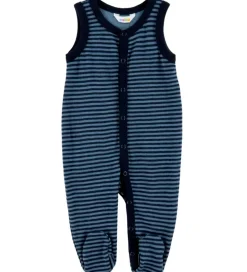 Joha Sparkedragt - Uld - Blå m. Striber