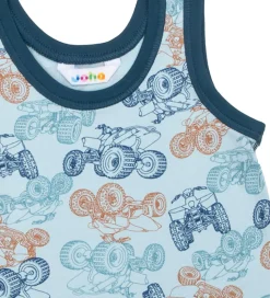 Joha Undertrøje - Viskose/Bambus - Blå m. ATV