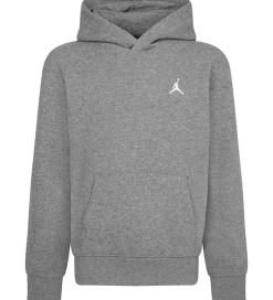 Jordan Hættetrøje - Carbon Heather m. Logo