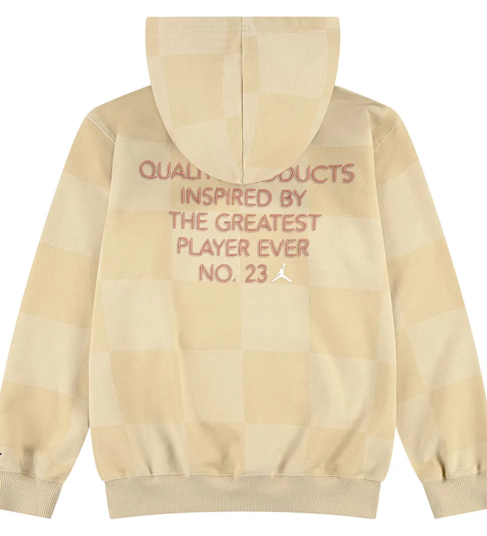 Jordan Hættetrøje - Sesame m. Logo