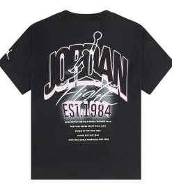 Jordan T-shirt - Sort m. Rosa