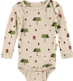 Katvig Body l/æ - Uld - Grøn