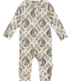 Katvig Heldragt - Hvid m. Tropisk Mønster