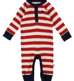 Katvig Heldragt - Rød/Hvidstribet