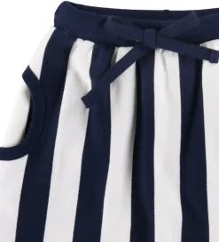 Katvig Nederdel - Navy/Hvid Stribet