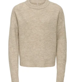 Kids Only Bluse - Strik - KogCamilla - Stone/ Melange